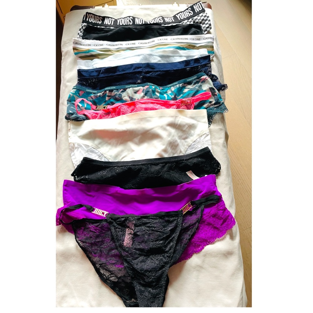LOT OF ELEVEN PANTIES EUC AND NWOT